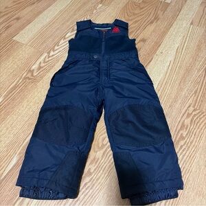 Snozu Toddler Navy Blue Snow Bib Overall